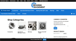 Desktop Screenshot of bearingbasement.com